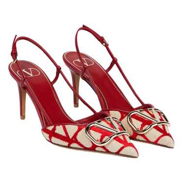 Valentino Garavani VLogo cloth heels