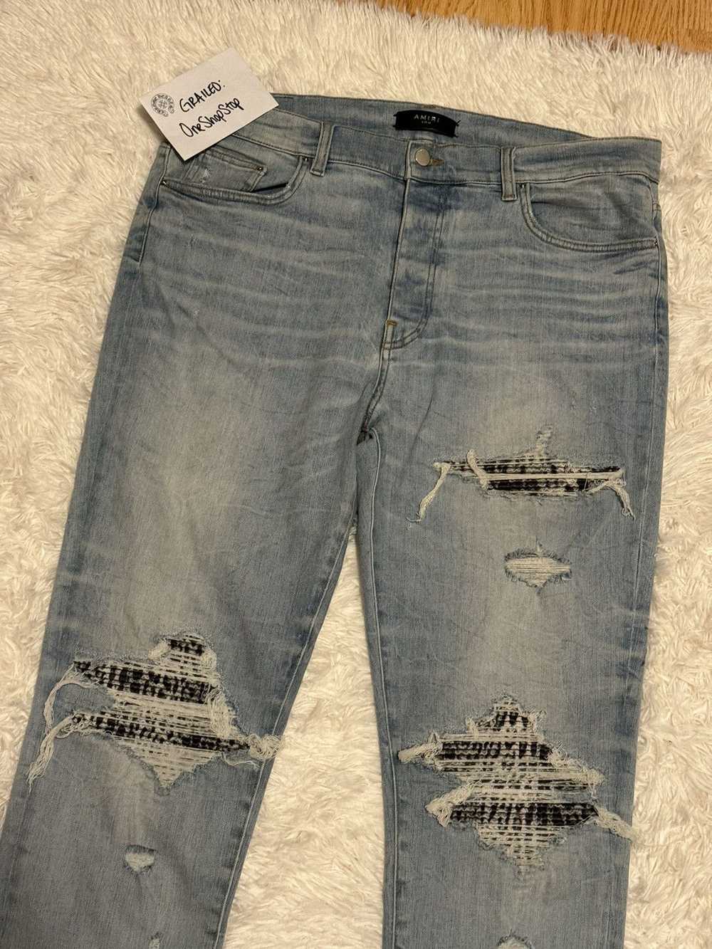 Amiri Amiri MX1 Lightwash Jeans - image 2