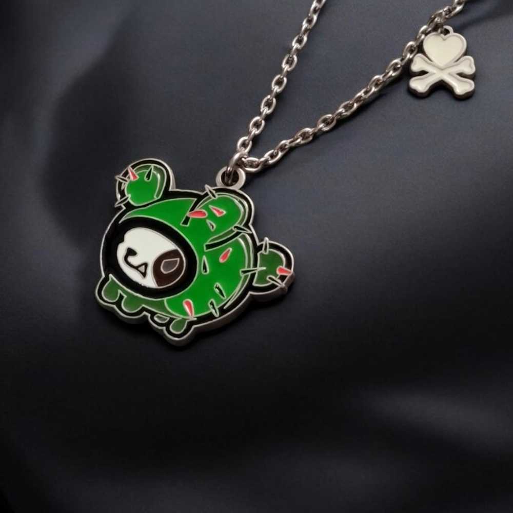 Rare Tokidoki Necklace & Pendant Cactus Pup Basta… - image 4