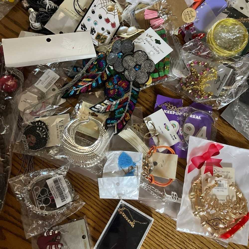 Costume Jewelry pounds lot - over 4 lbs - image 5