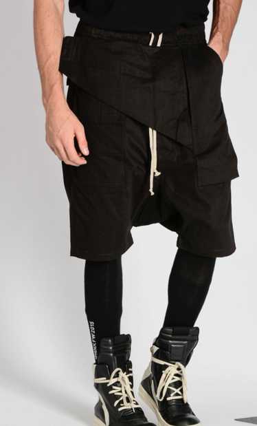 Rick Owens Drkshdw Memphis Pod Cotton Shorts: DU17