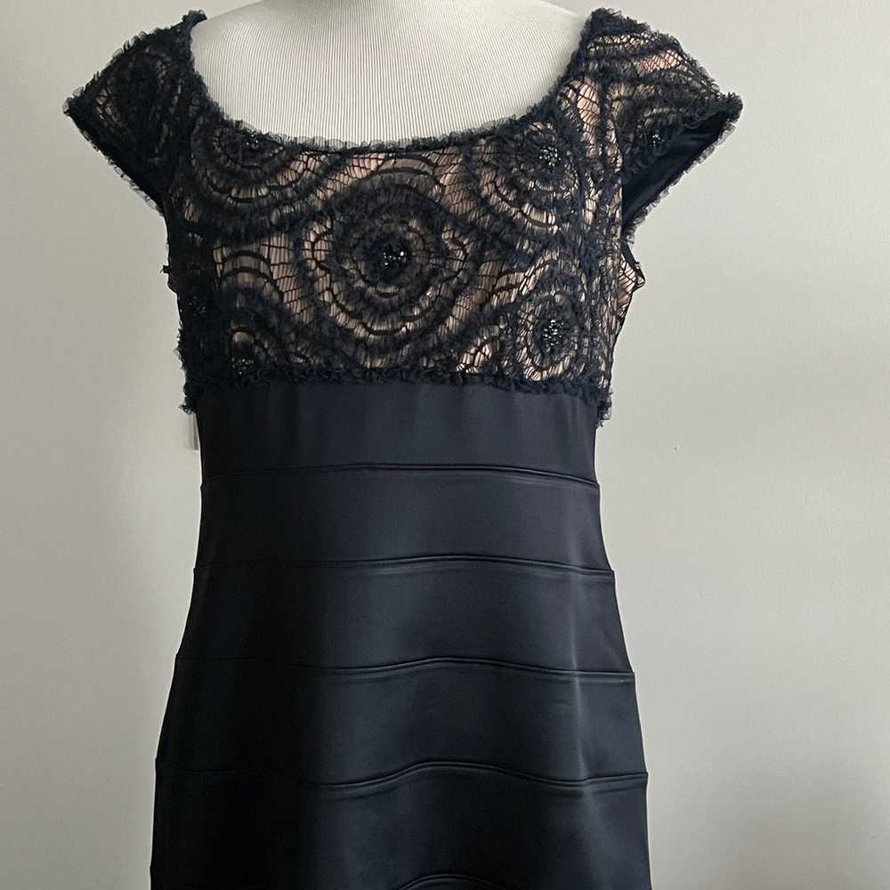 tadashi shoji Navy lace Dress in a 12 - image 4