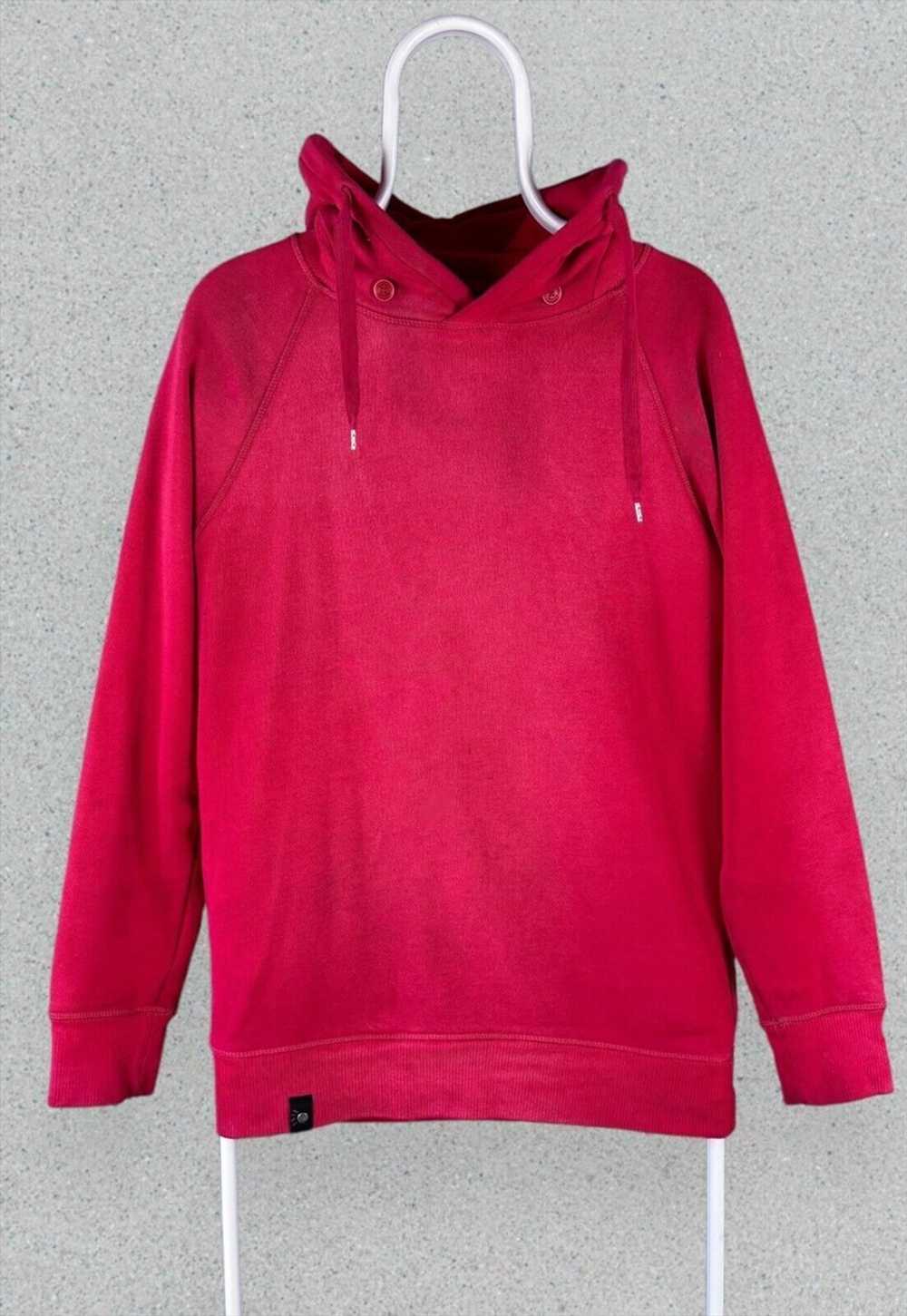 Vintage Diesel Red Hoodie Pullover Mens Small - image 1