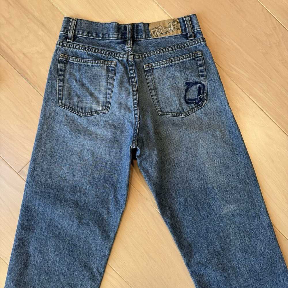 Vintage Vintage Blind Skateboard Jeans 27 Blue Y2… - image 6