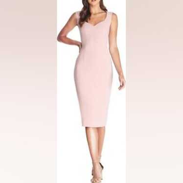 Dress the population Blush midi dress