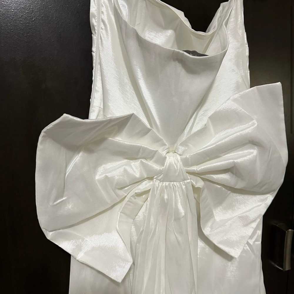 Bow detail mini dress - image 8