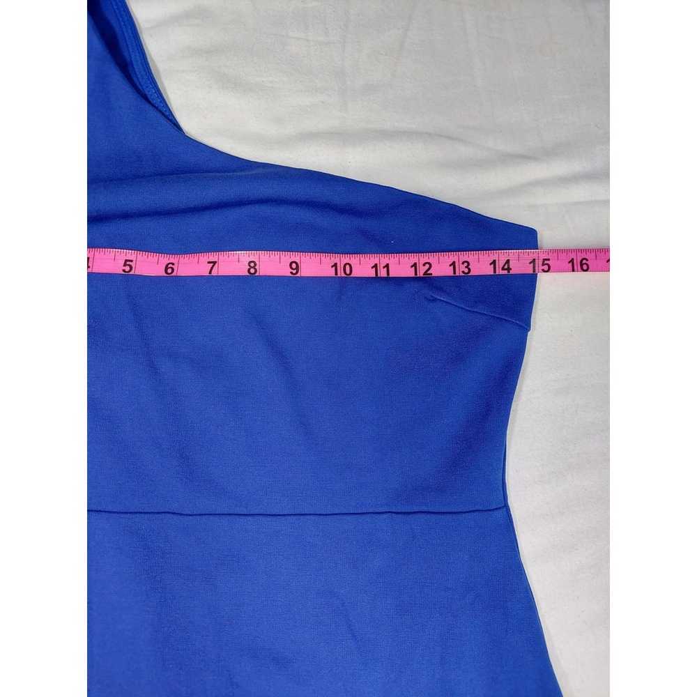 LULU'S M Good Times Only Royal Blue One-Shoulder … - image 7