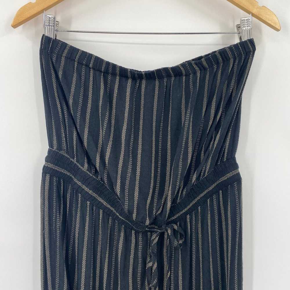 Urban Outfitters Strapless Jumpsuit Tie Waist Bei… - image 3