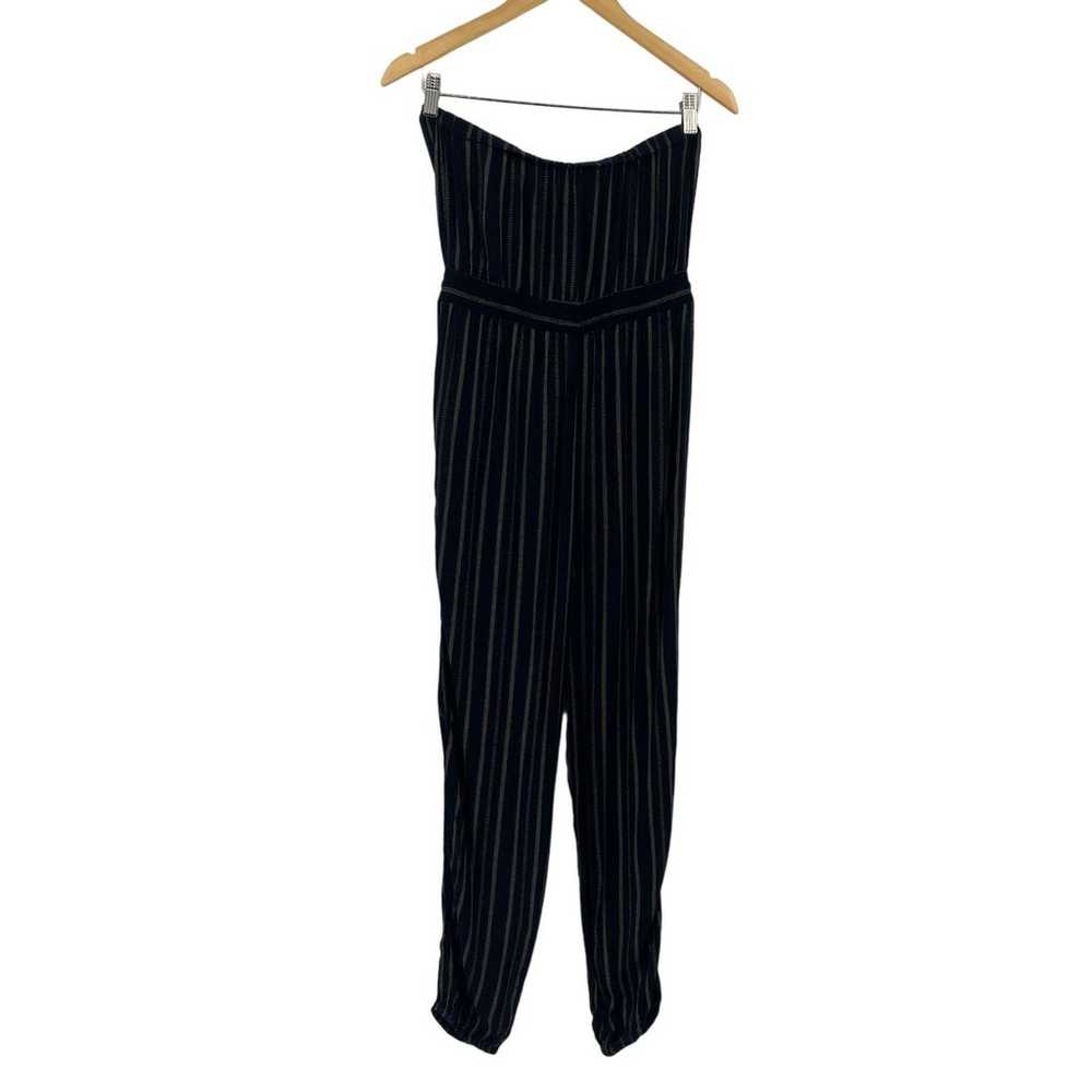 Urban Outfitters Strapless Jumpsuit Tie Waist Bei… - image 4