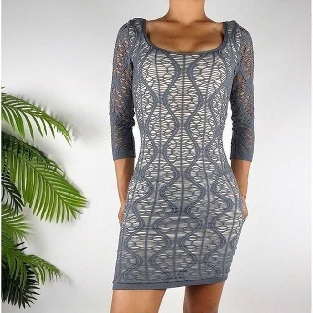 Vintage Y2K Gray Fairy Grunge Baddie Bodycon Shee… - image 2