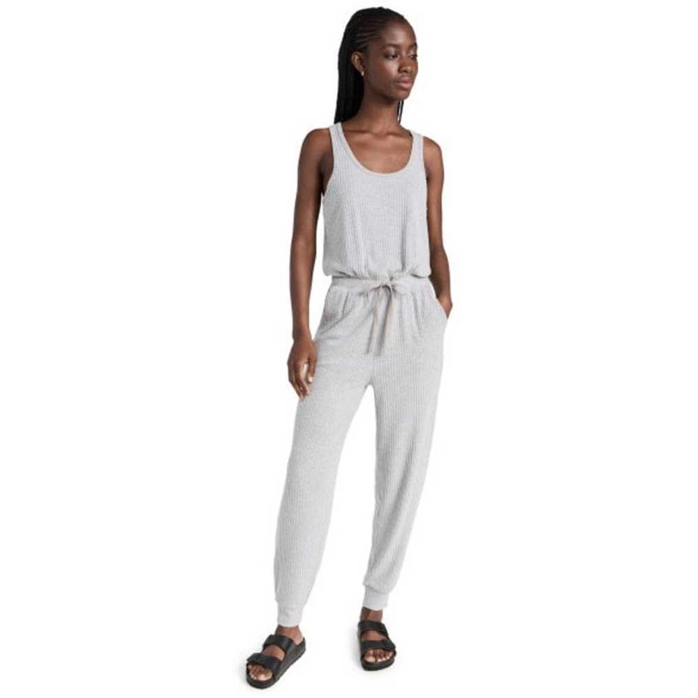 Spiritual Gangster Harmony Rib Jogger Jumpsuit He… - image 1