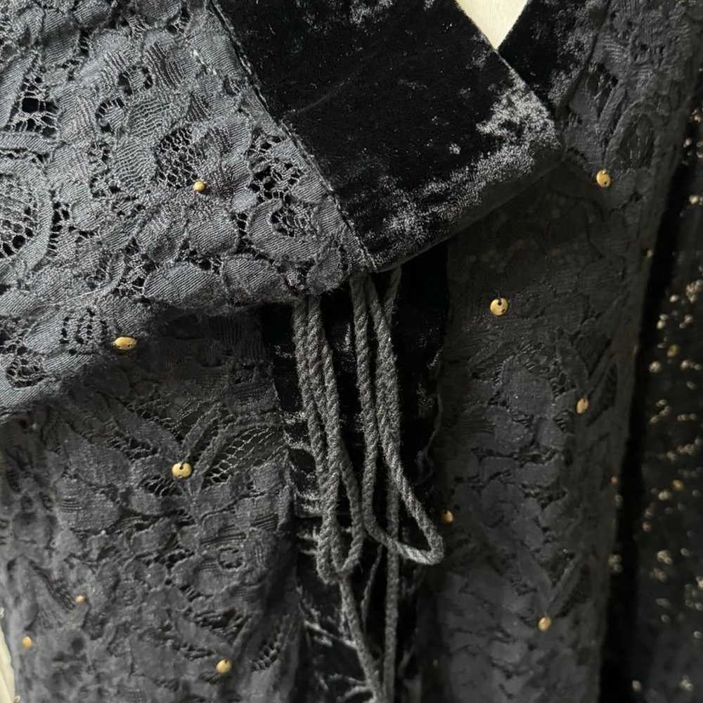 Ralph Lauren Lace Velvet Studded Dress Tunic - image 6