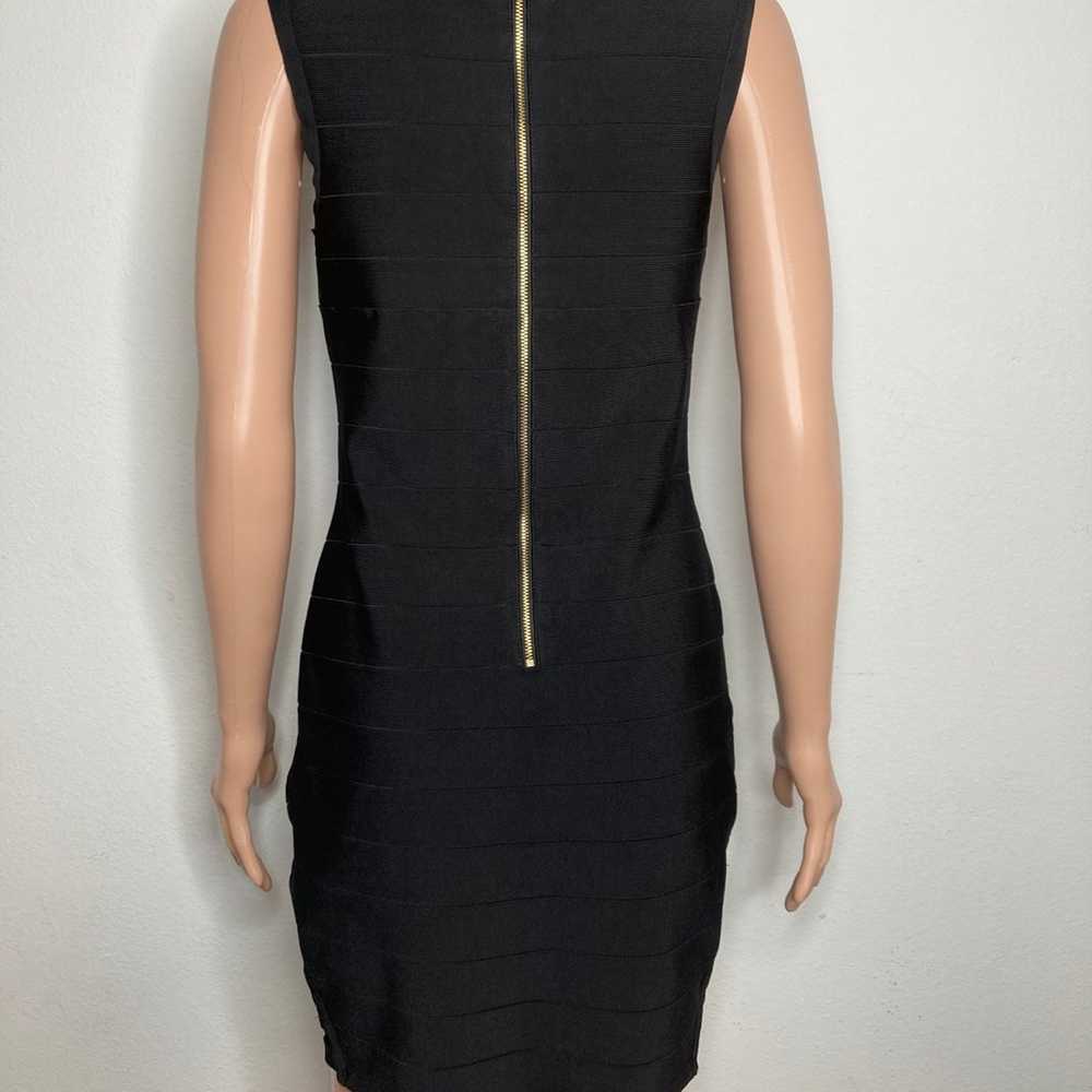 Bebe bandage black mini dress - image 2