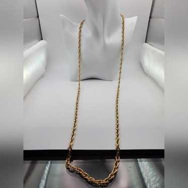 Avon chain link thick estate necklace N1011 - image 1