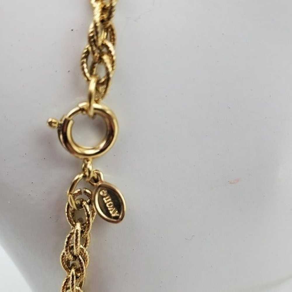 Avon chain link thick estate necklace N1011 - image 3