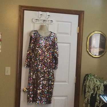 Boston Proper Sequined Dress NWOT - image 1