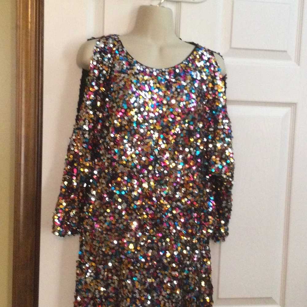 Boston Proper Sequined Dress NWOT - image 3