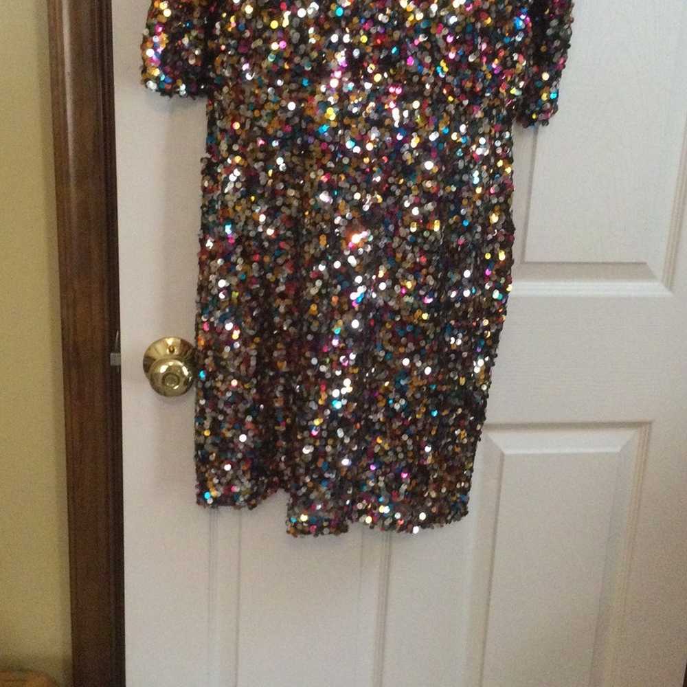 Boston Proper Sequined Dress NWOT - image 4