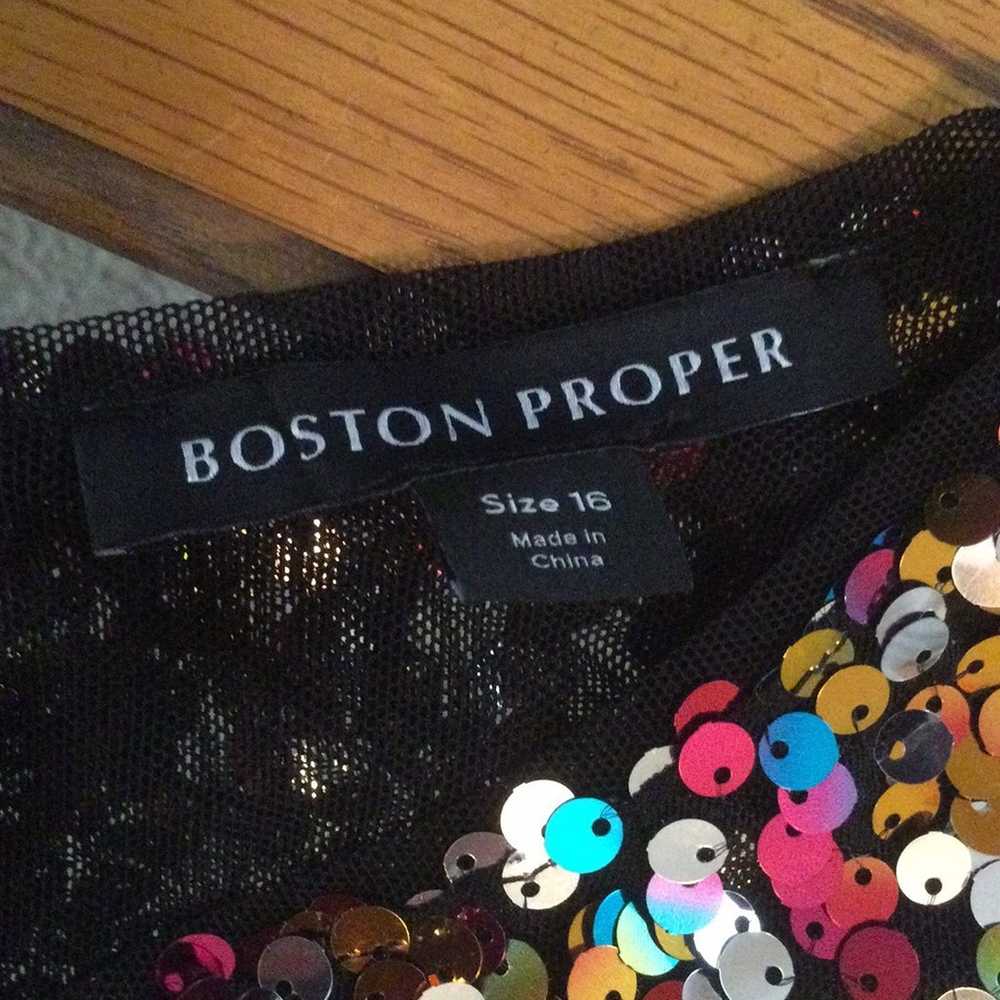 Boston Proper Sequined Dress NWOT - image 8