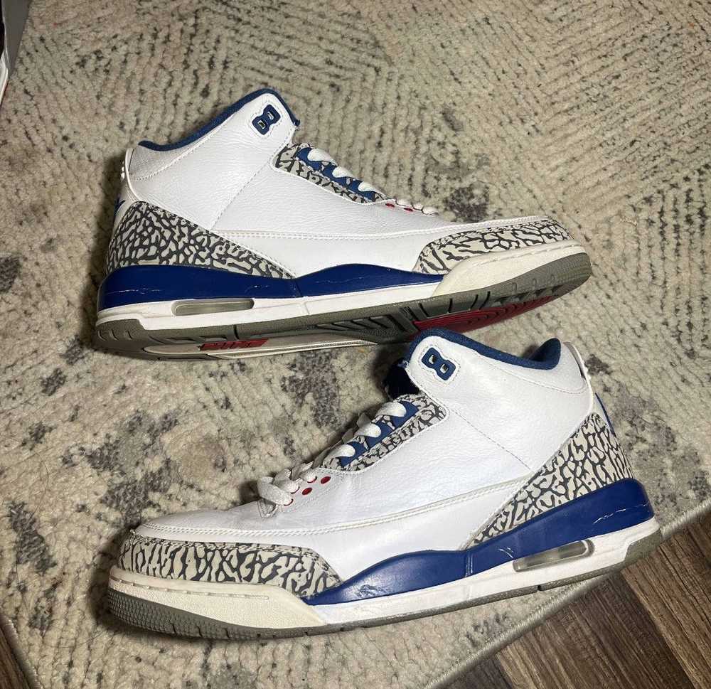 Jordan Brand × Nike jordan 3 true blue size 11 - image 1