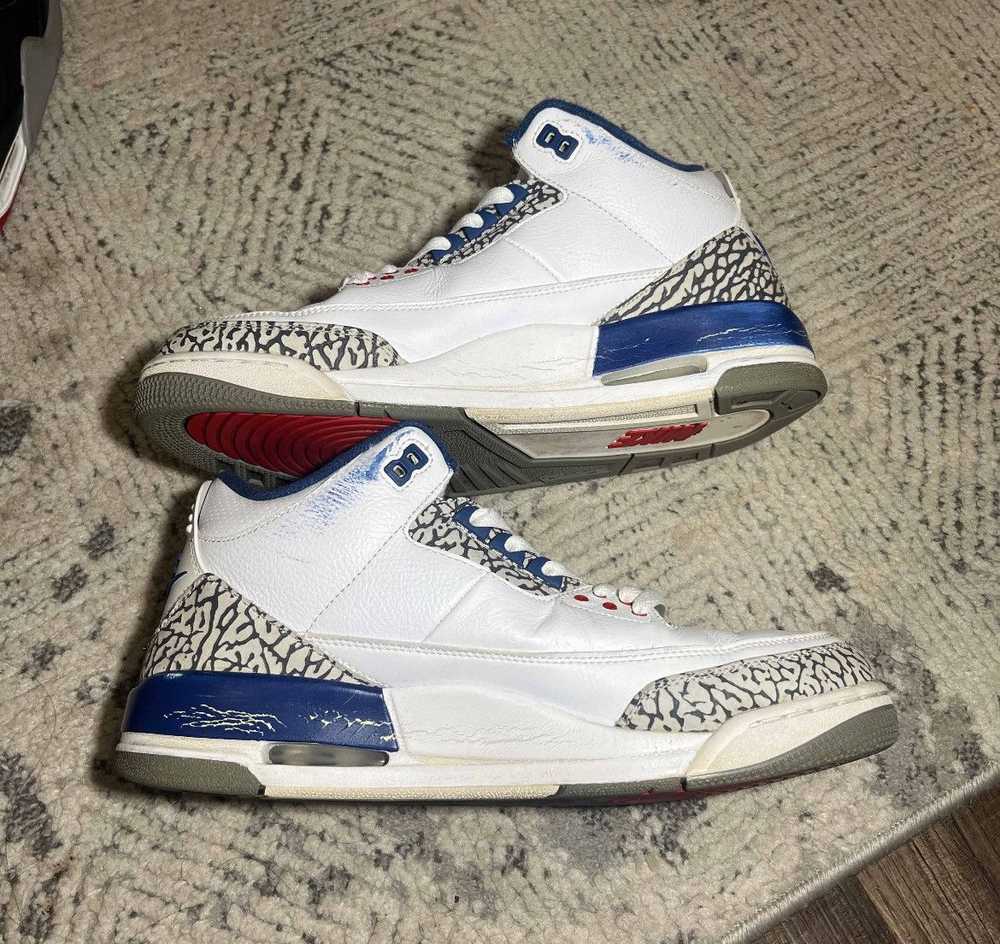 Jordan Brand × Nike jordan 3 true blue size 11 - image 2