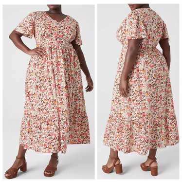 Lane Bryant  Floral Maxi Dress