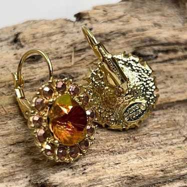 Kirks Folly Cosmic Victorian Lever-Back Earrings