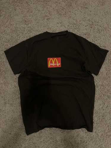 Travis Scott McDonald's★トラヴィス Sesame Tシャツ 黒/茶 Travis Scott Cactus Jack McDonald's Sesame T-Shirt Black