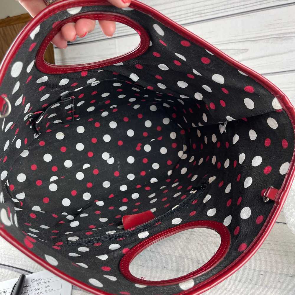 Kate Spade Kate Spade Vintage Black Red Polka Dot… - image 4