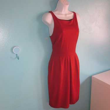 Eva Franco Eva Franco Red Dress Size 4