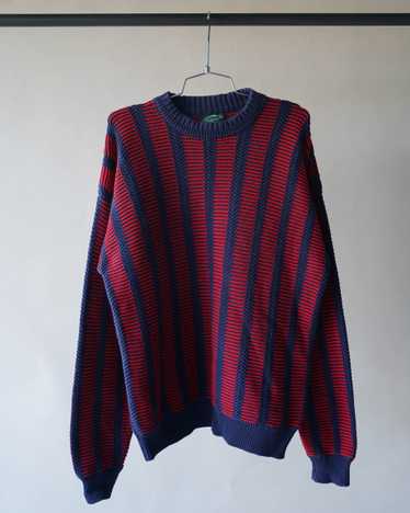 80's Izod Cable Knit Crewneck - XL