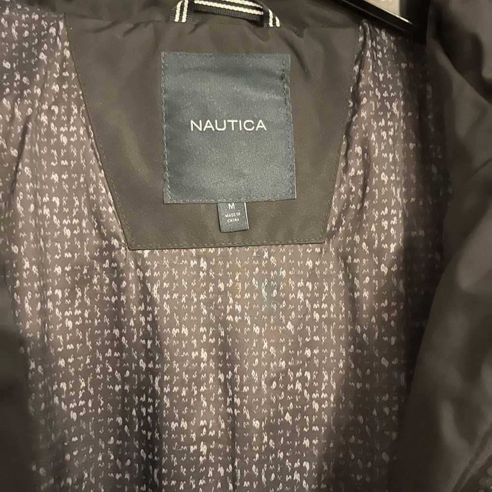 Nautica Nautica winter puffer Black Jacket Size M… - image 3