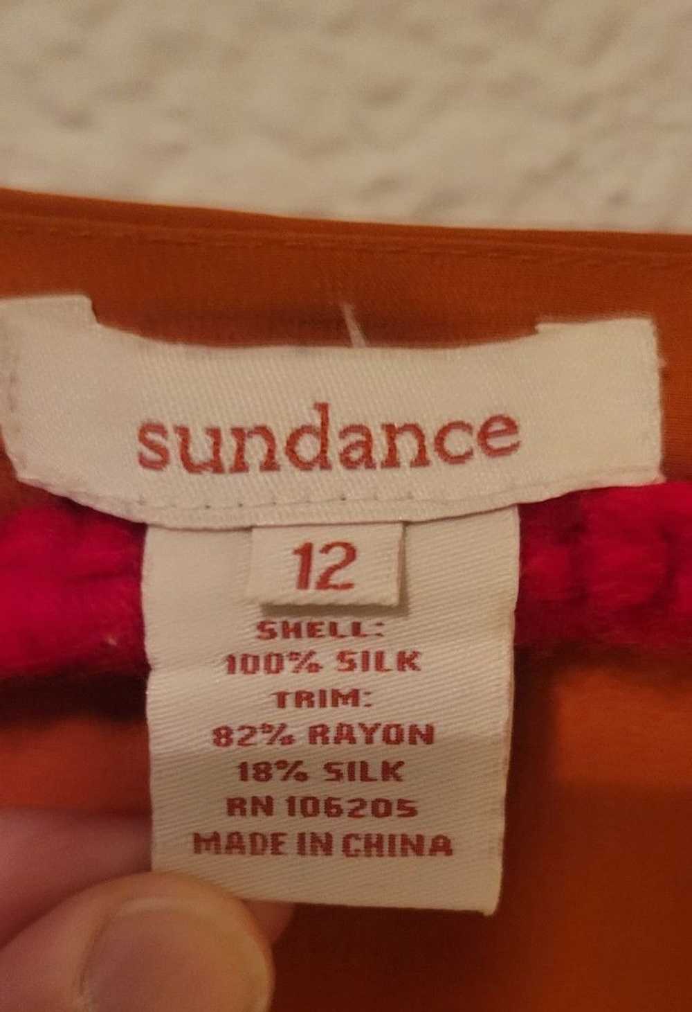 Other Women's 100% Silk Sundance Dress Size 12 Or… - image 5