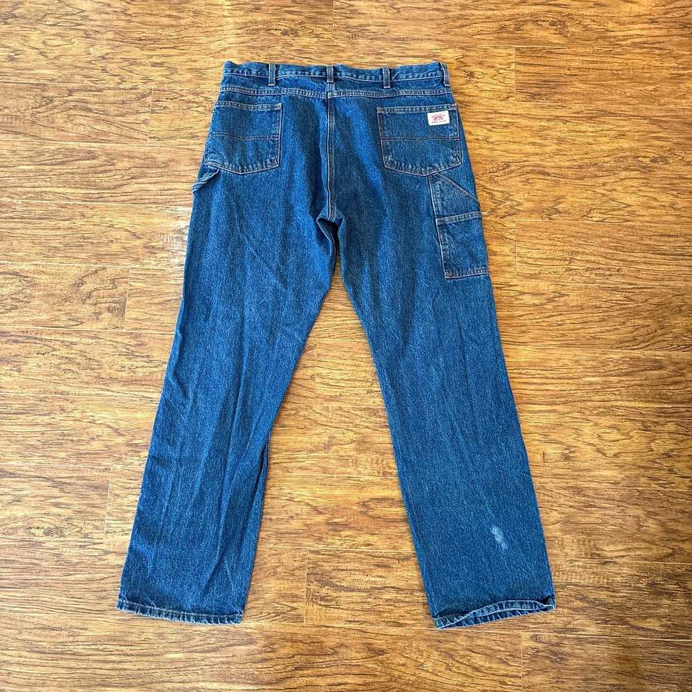 Made In Usa Round House American USA Blue Denim C… - image 3