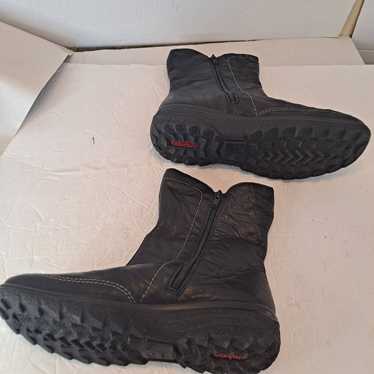 Rieker Rieker TEK Size 9 Pebbled Black Leather Boo