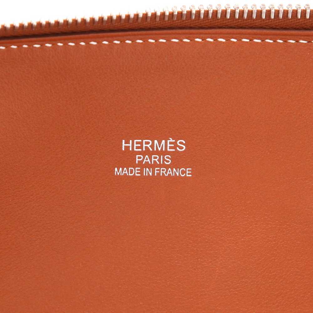 Hermès Bolide Relax travel bag in fawn Sikkim cal… - image 3