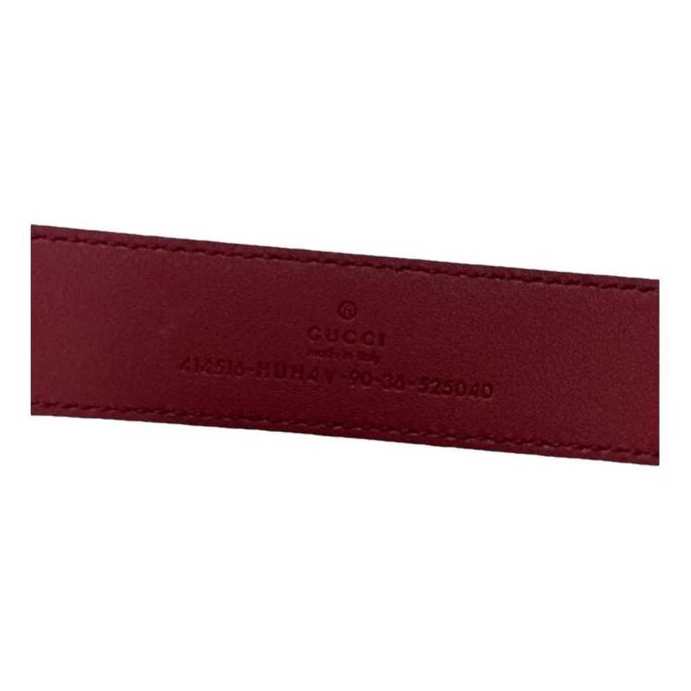 Gucci Gg Buckle leather belt - image 1