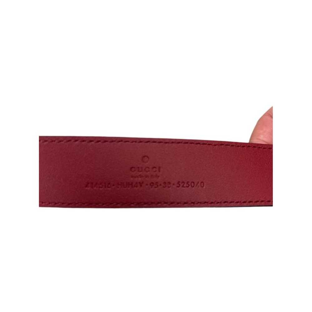 Gucci Gg Buckle leather belt - image 6