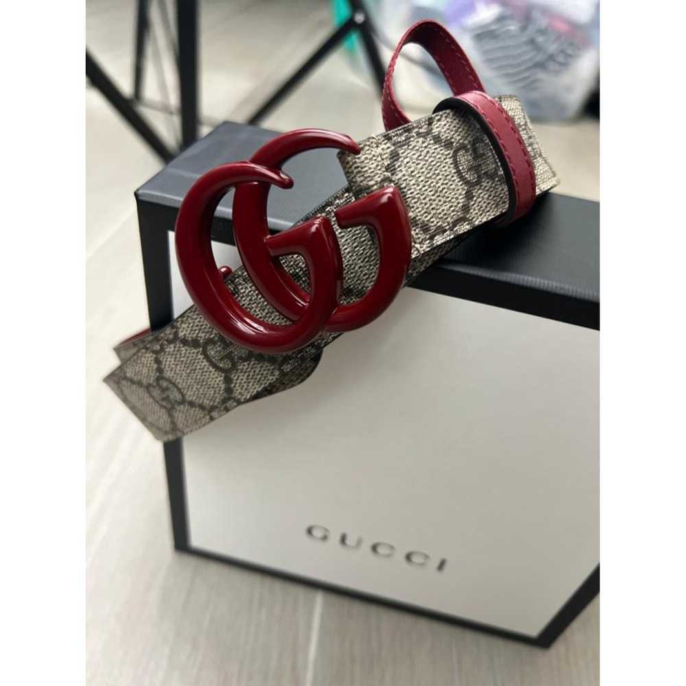 Gucci Gg Buckle leather belt - image 7