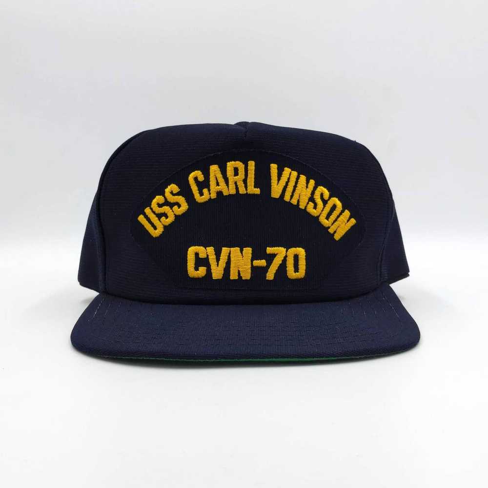 Streetwear × Trucker Hat × Vintage Vintage USS Ca… - image 2