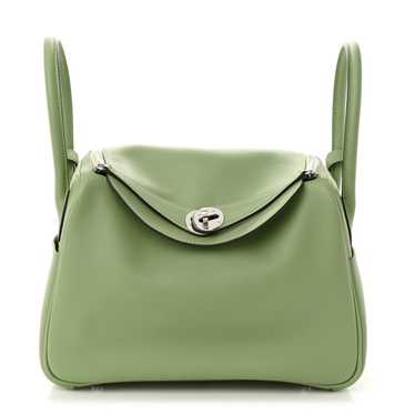 HERMES Evercolor Lindy 26 Vert Criquet