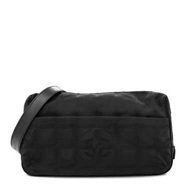 CHANEL Nylon Sport Waist Bag Black