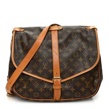 LOUIS VUITTON Monogram Saumur 35