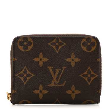 LOUIS VUITTON Monogram Zippy Coin Purse