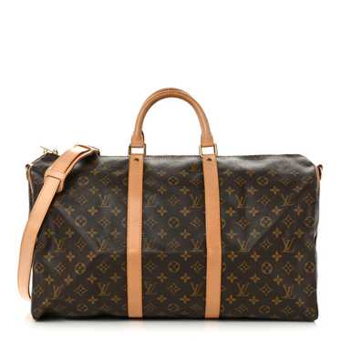 LOUIS VUITTON Monogram Keepall Bandouliere 50