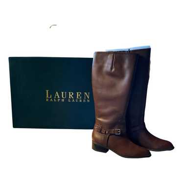 Lauren Ralph Lauren Leather boots