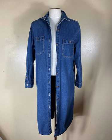 Calvin Klein Denim Duster (9) | Used, Secondhand,… - image 1