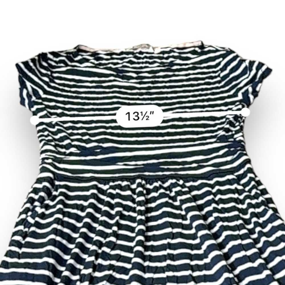 Boden Boden Amelie Jersey Navy Blue & White Strip… - image 10