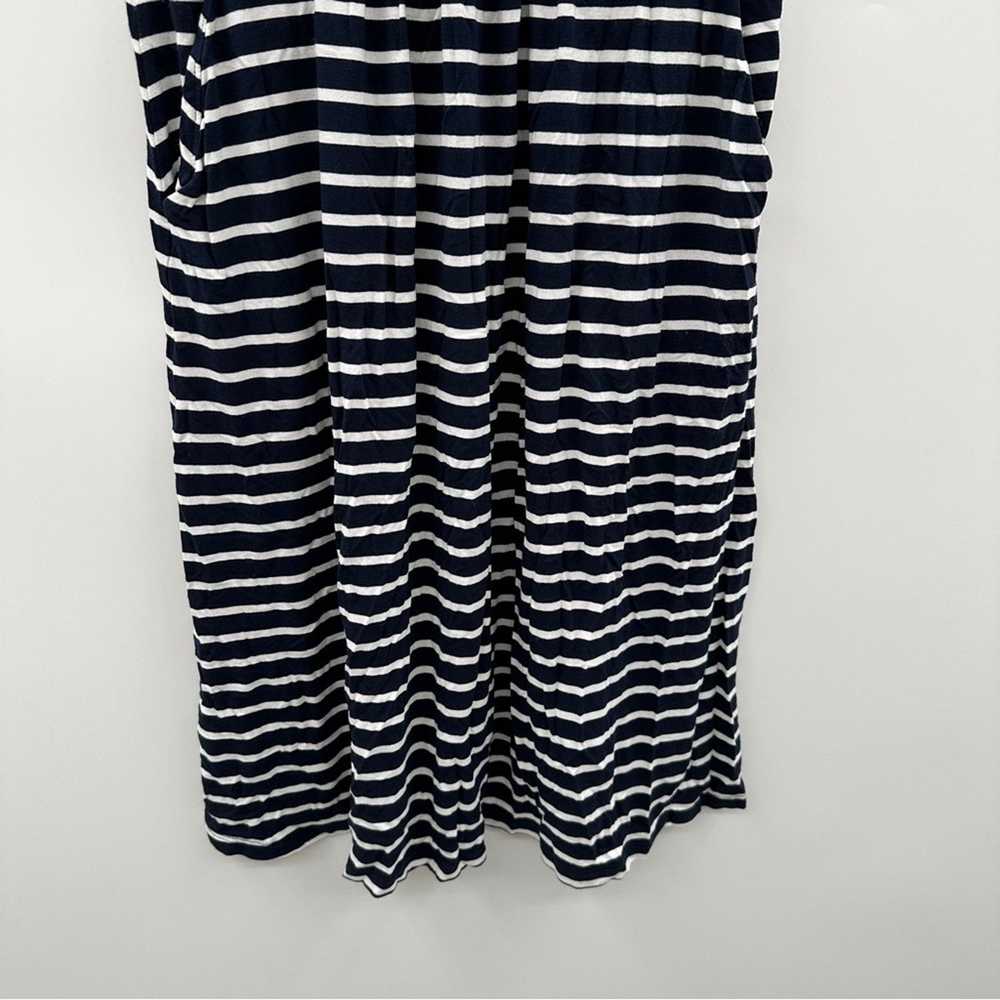 Boden Boden Amelie Jersey Navy Blue & White Strip… - image 4