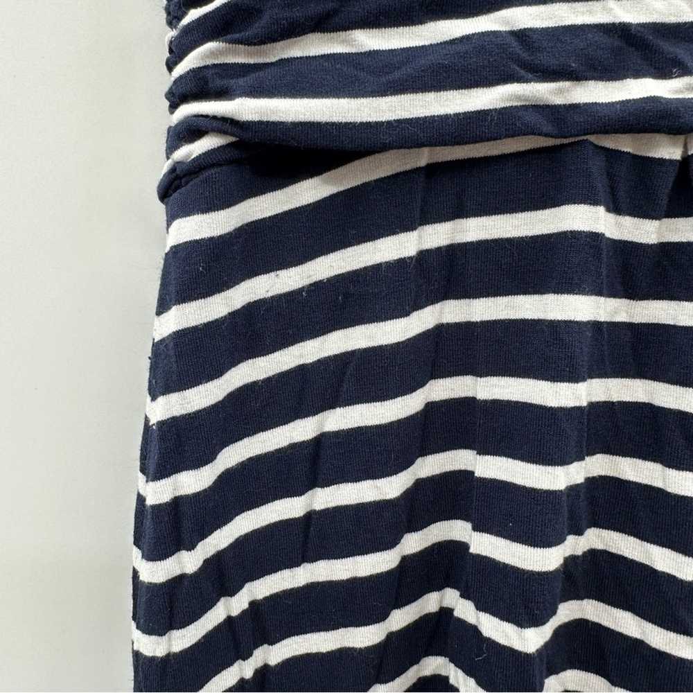 Boden Boden Amelie Jersey Navy Blue & White Strip… - image 9